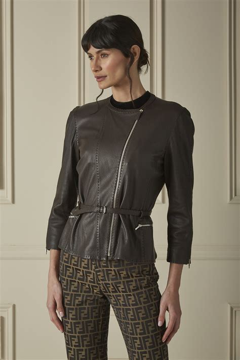 fendi sport jacket|fendi jacket women.